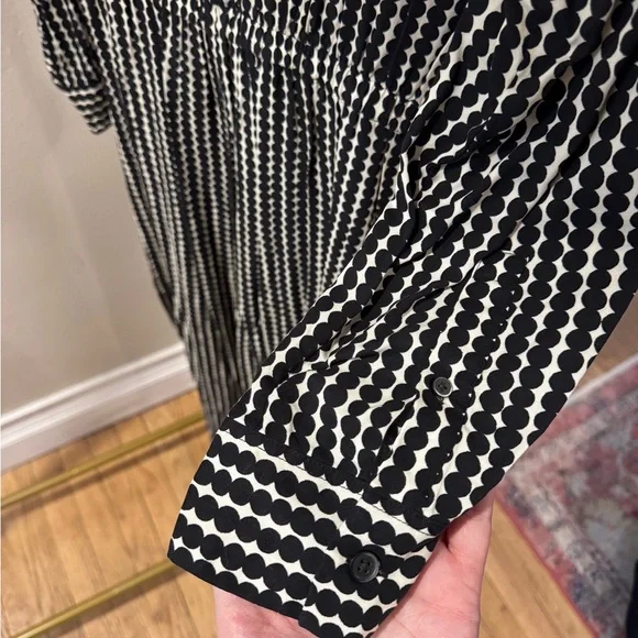 Marimekko for Uniqlo Black and White Striped Jumpsuit - Picture 6 of 6